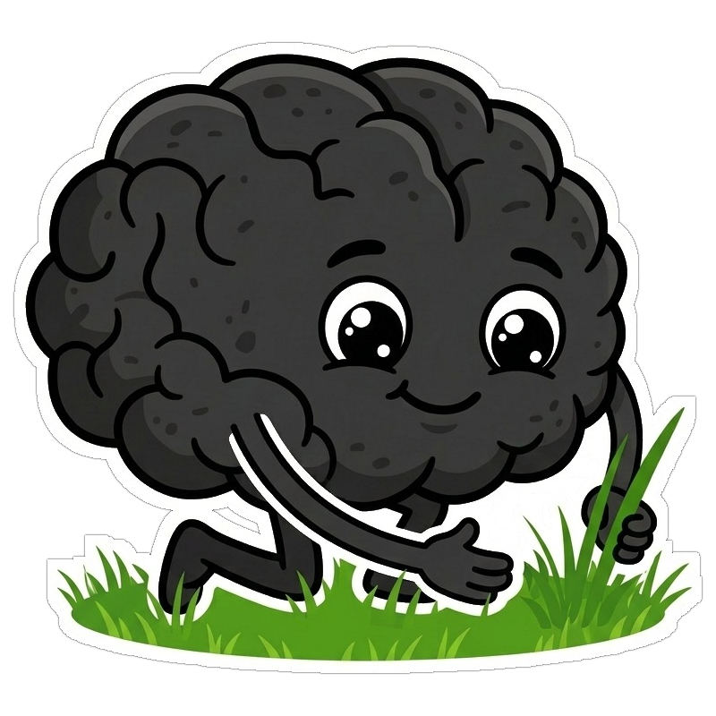 Touch Grass Mascot